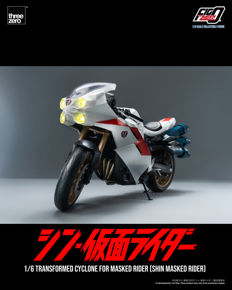 ThreeZero FigZero 1/6 Shin Kamen Rider Transformed Cyclone