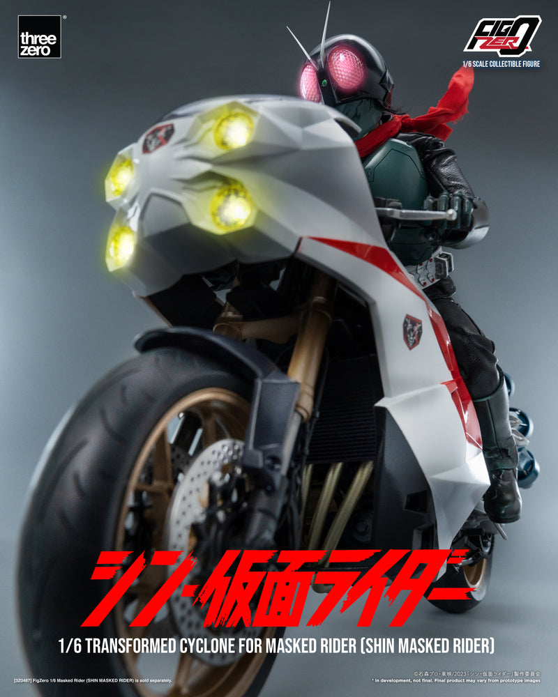 ThreeZero FigZero 1/6 Shin Kamen Rider Transformed Cyclone