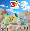 Pokemon x Moncole  Takara Tomy Pokemon 30th Anniversary starters collectable set