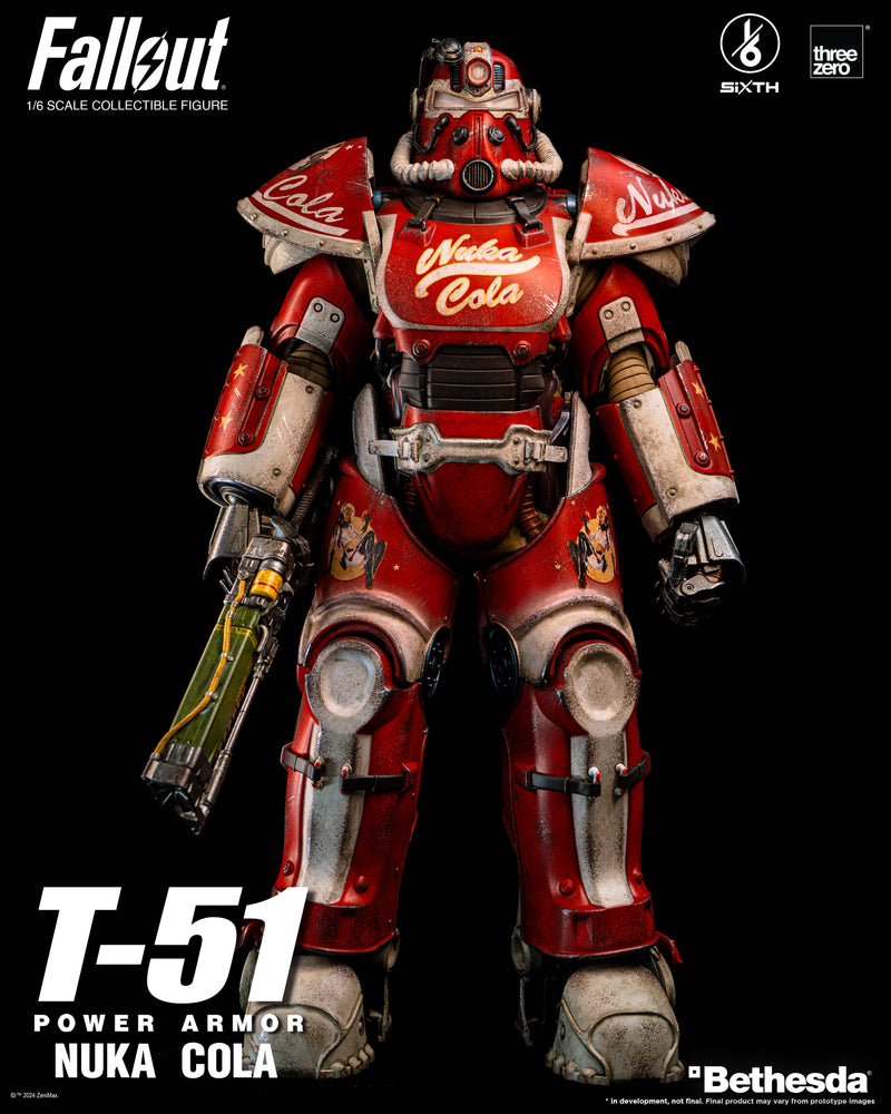 ThreeZero Fallout - 1/6 T-51 Nuka Cola Power Armor