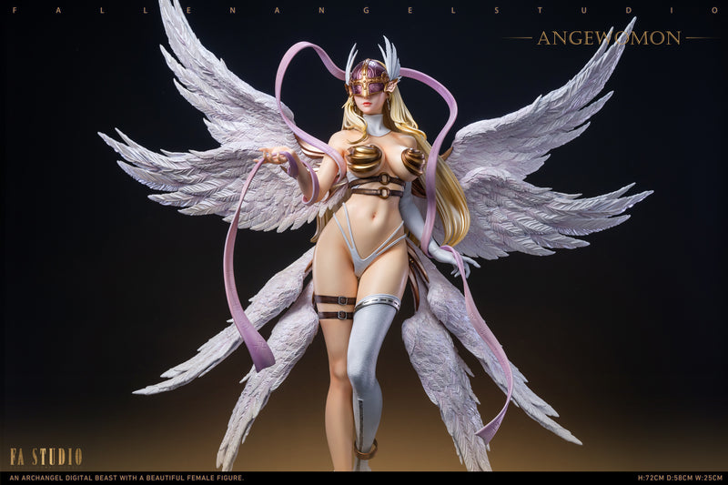 FA Studio Digimon Angewomon & Lady Devimon 天女兽 + 女恶魔兽