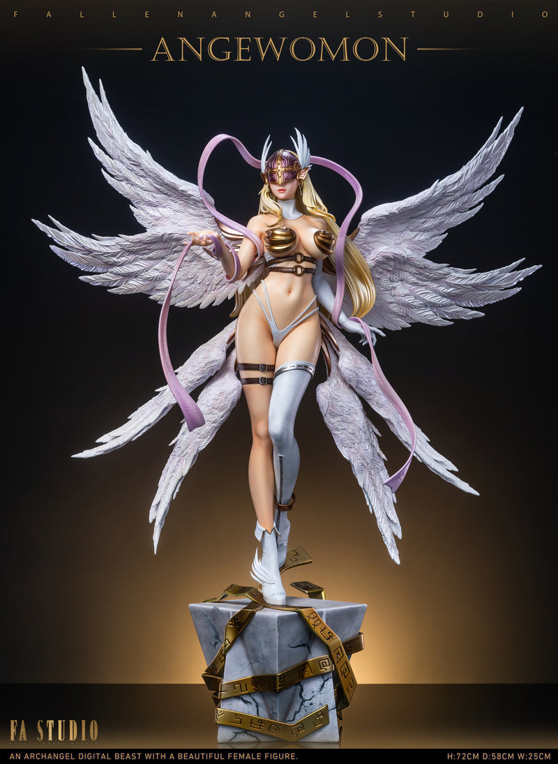 FA Studio Digimon Angewomon & Lady Devimon 天女兽 + 女恶魔兽