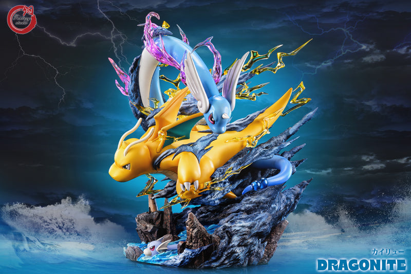 Fantasy Studio Pokemon Dragonite Family 快龙家族