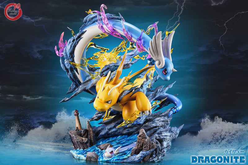 Fantasy Studio Pokemon Dragonite Family 快龙家族