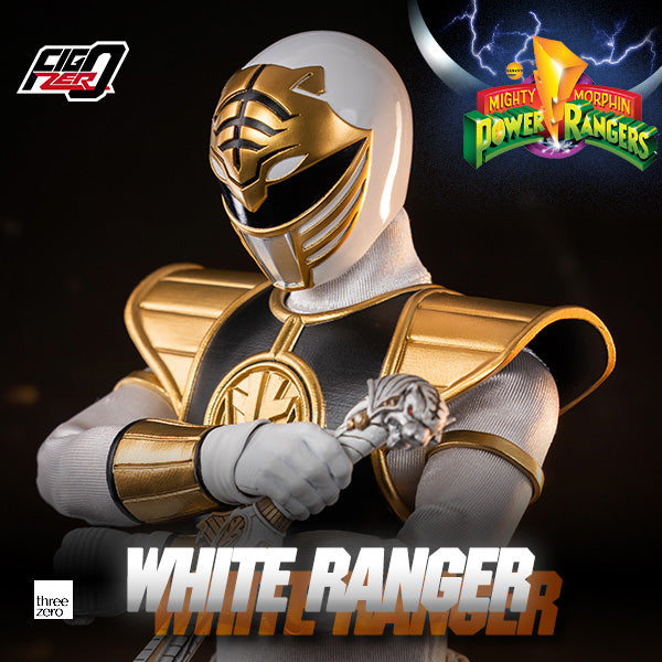 Threezero FigZero 1/6 - Mighty Morphin Power Rangers White Ranger