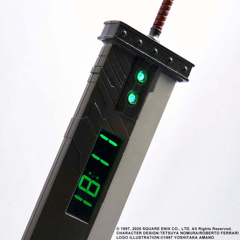 SQUARE ENIX FINAL FANTASY VII REMAKE Digital Clock - BUSTER SWORD