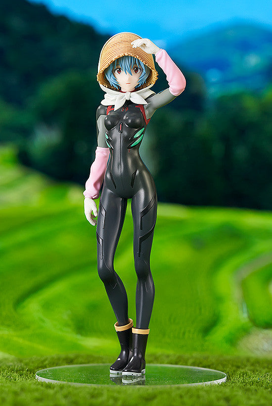 Rebuild of Evangelion POP UP PARADE Rei Ayanami Farming Ver.