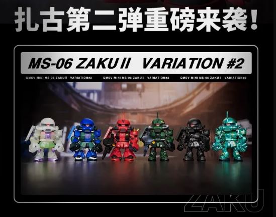 QMSV Mini MS-06 Zaku 2