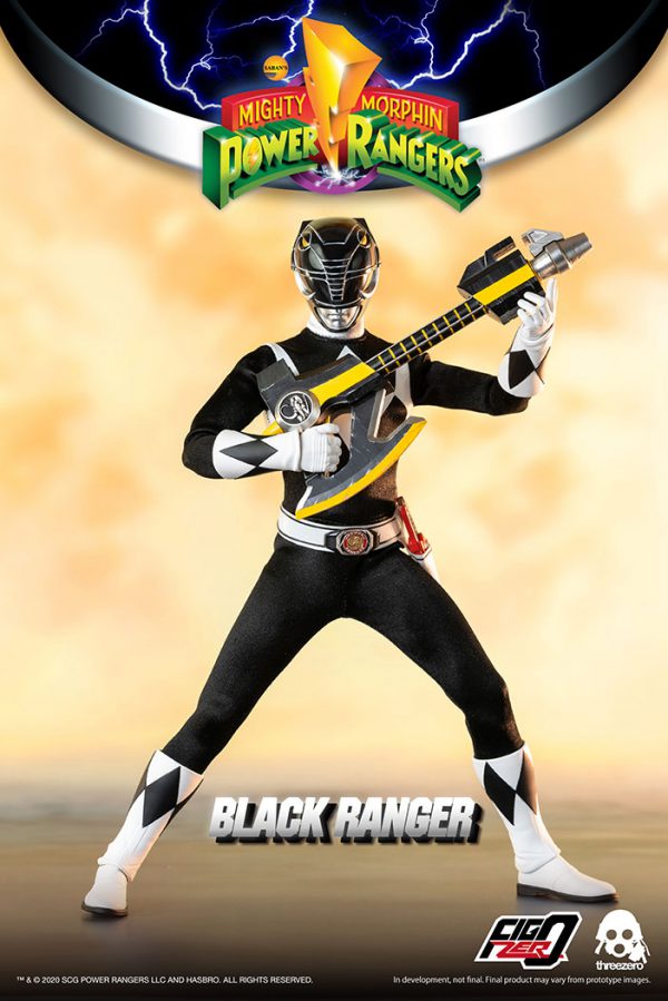 Threezero FigZero 1/6 - Mighty Morphin Power Rangers Black Ranger