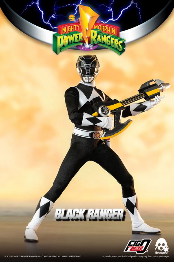 Threezero FigZero 1/6 - Mighty Morphin Power Rangers Black Ranger