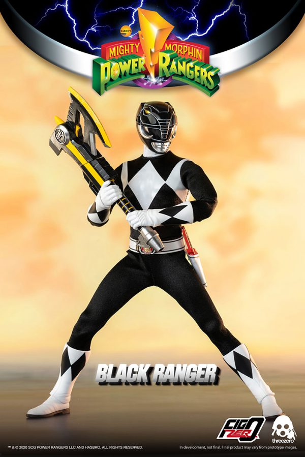 Threezero FigZero 1/6 - Mighty Morphin Power Rangers Black Ranger