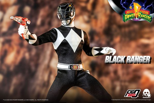 Threezero FigZero 1/6 - Mighty Morphin Power Rangers Black Ranger