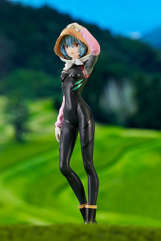 Rebuild of Evangelion POP UP PARADE Rei Ayanami Farming Ver.