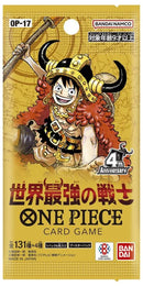 One Piece Card Game Booster Pack OP-17 The World's Strongest Warriors Boxset