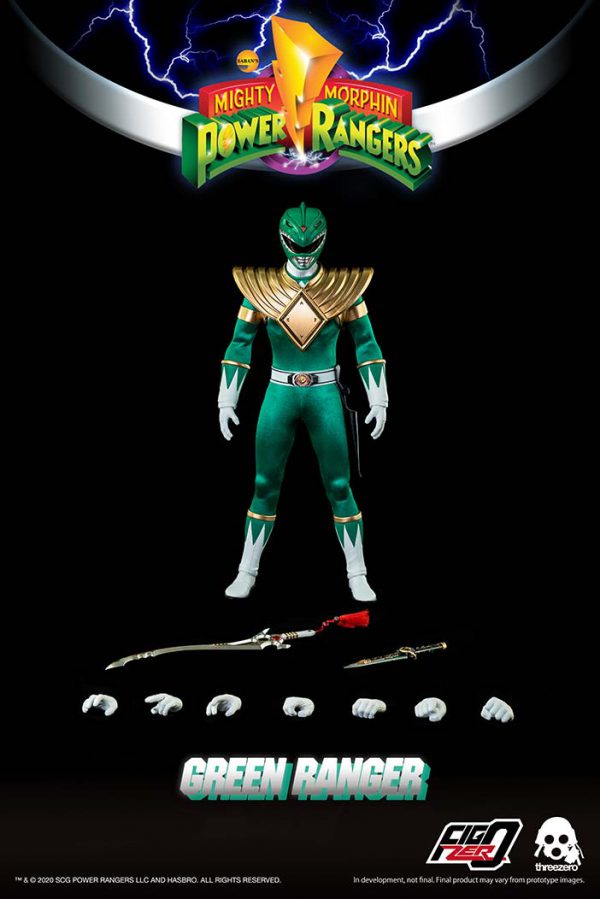 Threezero FigZero 1/6 - Mighty Morphin Power Rangers Green Ranger