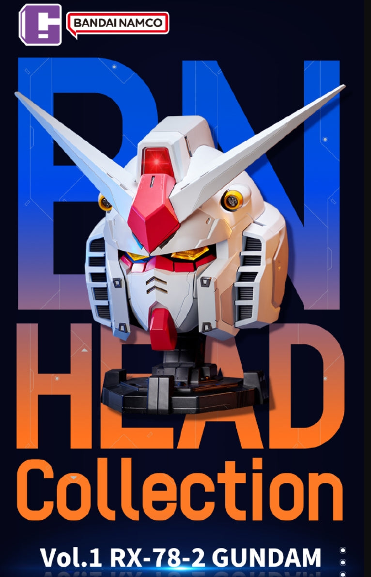 Bandai Namco BN HEAD Collection VOL.1 Gundam RX-78-2 元祖高達