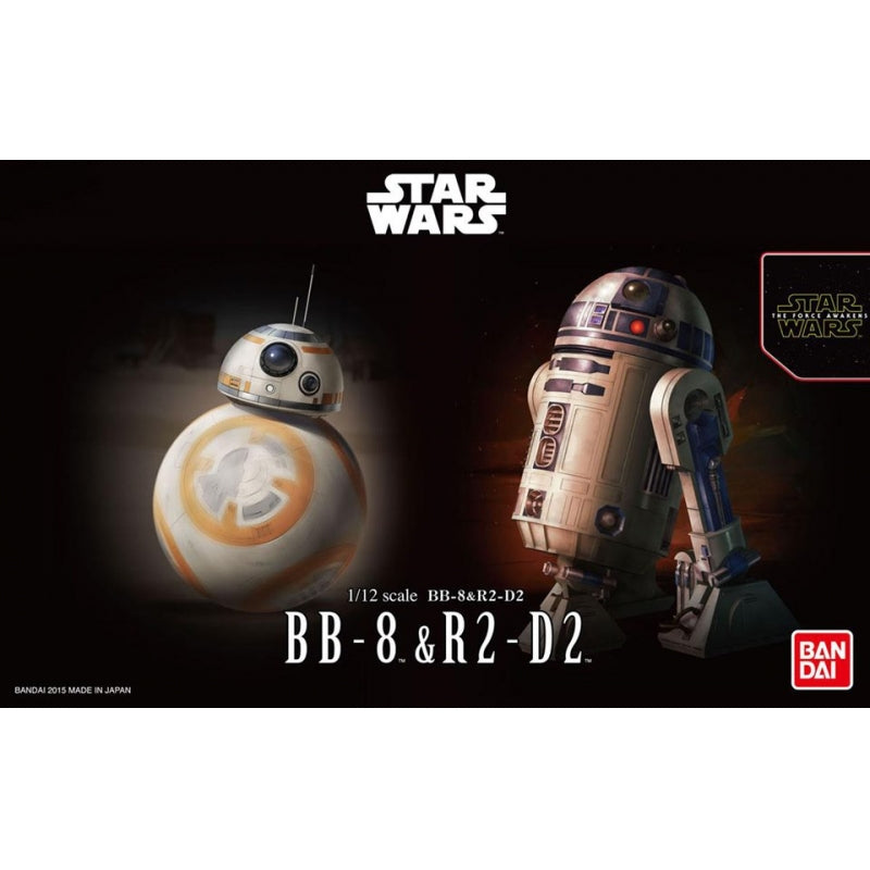 Star Wars 1/12 BB-8 & R2-D2