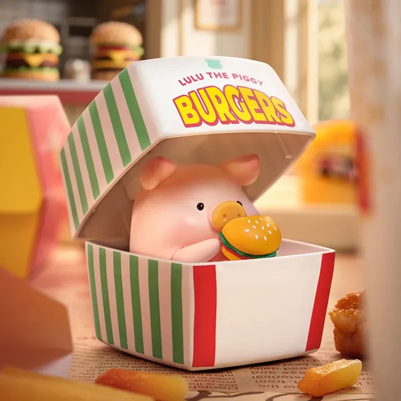 LuLu the Piggy Burgers Series - Lulu猪汉堡急送系列 Set of 4