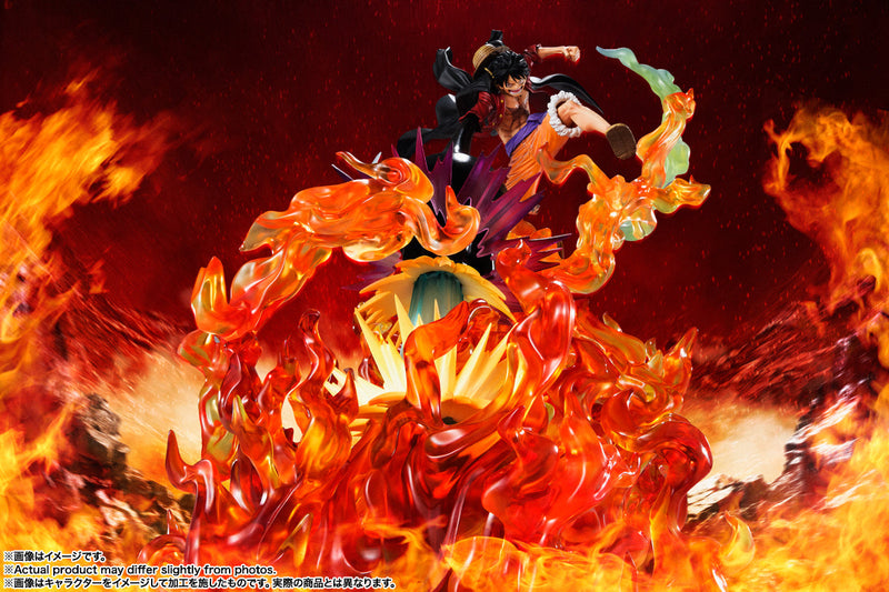 One Piece FiguartsZero [Extra Battle Spectacle] Monkey.D.Luffy -Red Roc-