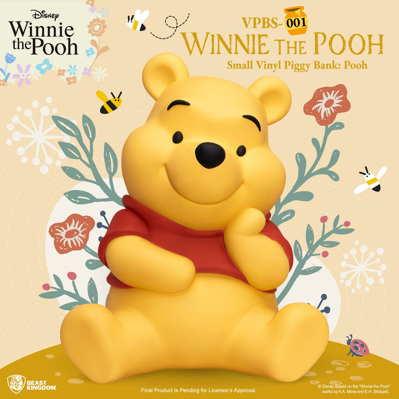 Beast Kingdom VPBS-001 Winnie The Pooh Small Vinyl Piggy Bank: Pooh