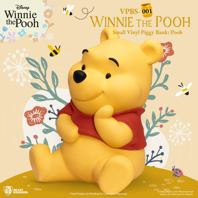 Beast Kingdom VPBS-001 Winnie The Pooh Small Vinyl Piggy Bank: Pooh