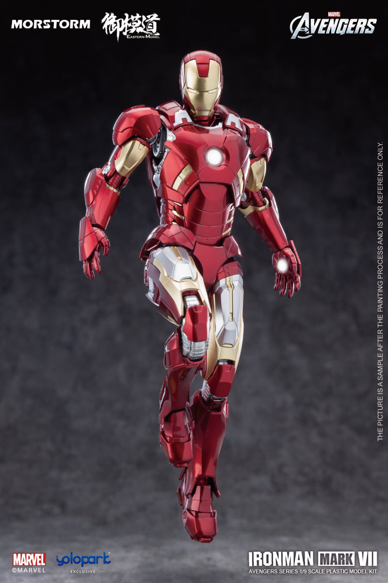 Emodel 1/9 Scale Iron Man Mk7 Deluxe Ver. Model Kit