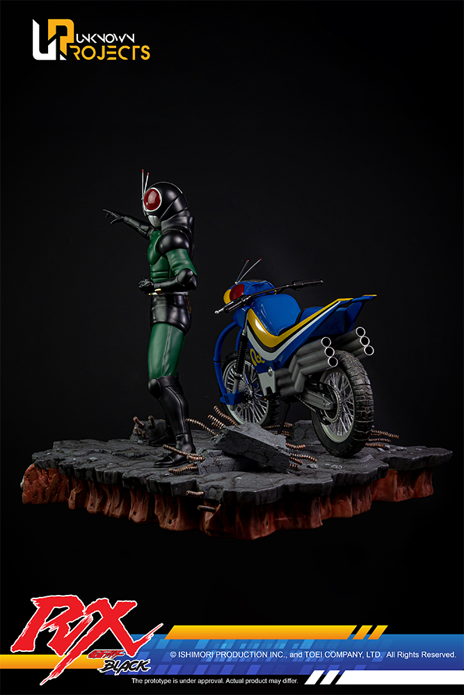 Unknown Projects Masked Rider Black RX