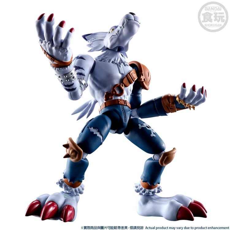 Digimon Adventure Shodo MetalGreymon & WereGarurumon Boxed Set of 2 Figures