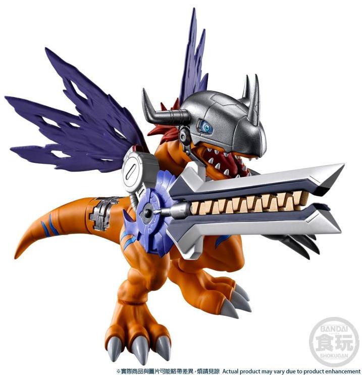 Digimon Adventure Shodo MetalGreymon & WereGarurumon Boxed Set of 2 Figures