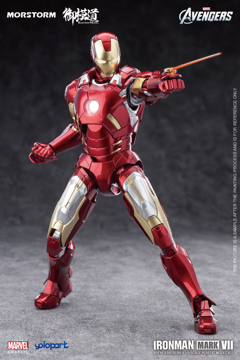 Emodel 1/9 Scale Iron Man Mk7 Deluxe Ver. Model Kit