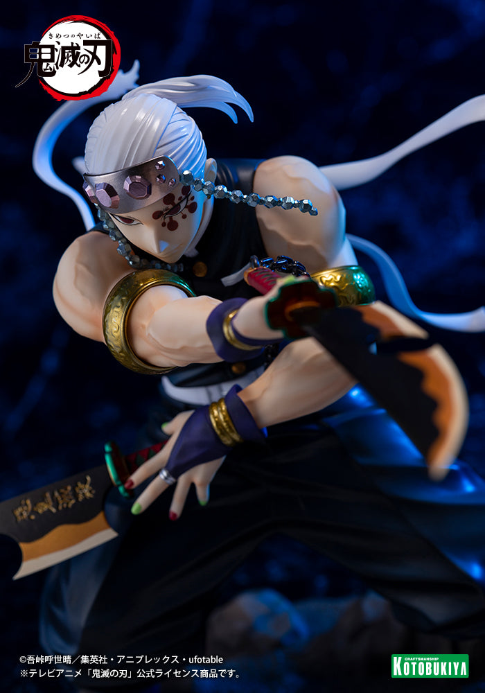 Demon Slayer ARTFX J Tengen Uzui (With Bonus Part)