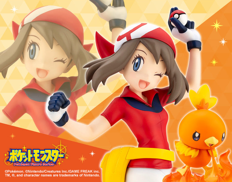 Kotobukiya Pokémon May with Torchic ARTFX J STATUE