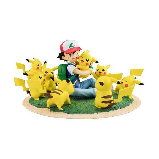 Megahouse G.E.M. Series   Satoshi & Pikachu (With Premium Gift)