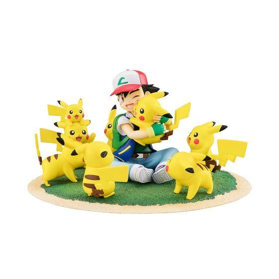 Megahouse G.E.M. Series   Satoshi & Pikachu (With Premium Gift)