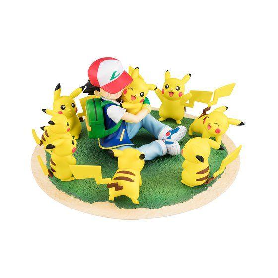 Megahouse G.E.M. Series   Satoshi & Pikachu (With Premium Gift)