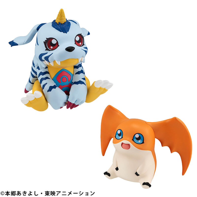 Look Up Series Digimon Adventure Gabumon & Patamon Set [With Gift]