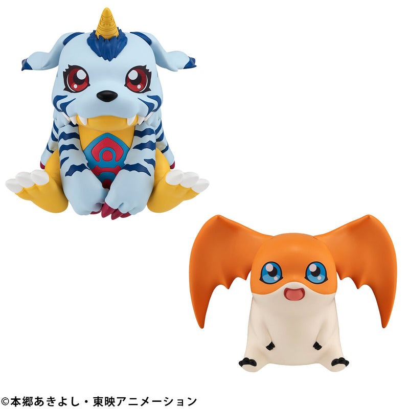 Look Up Series Digimon Adventure Gabumon & Patamon Set [With Gift]