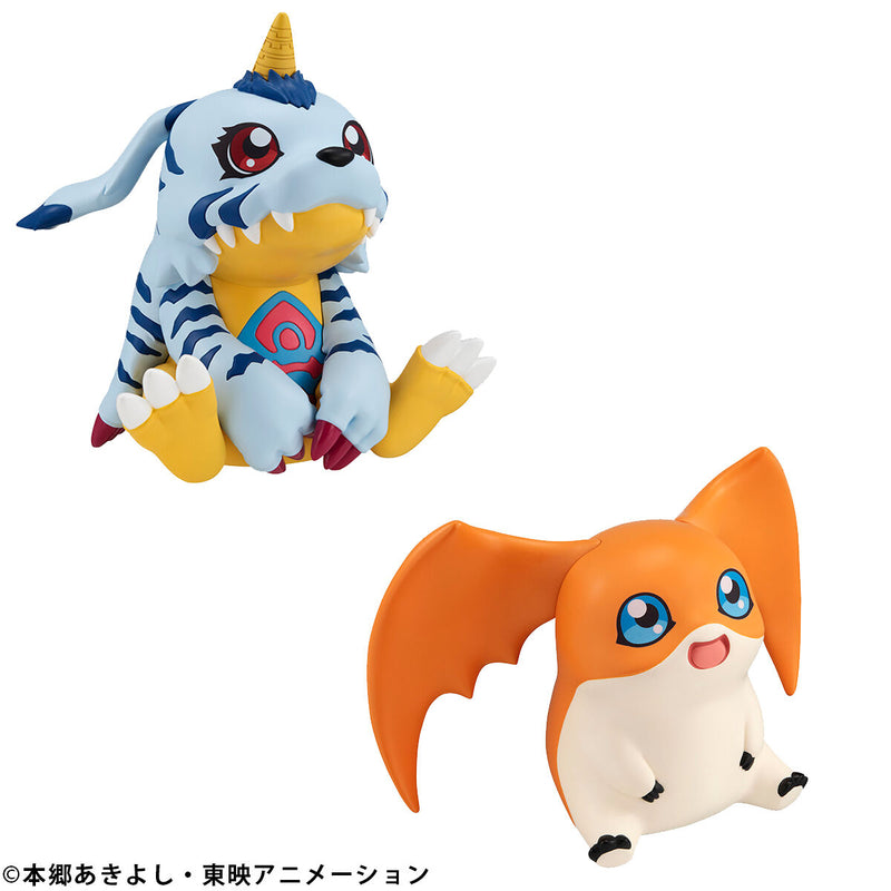 Look Up Series Digimon Adventure Gabumon & Patamon Set [With Gift]