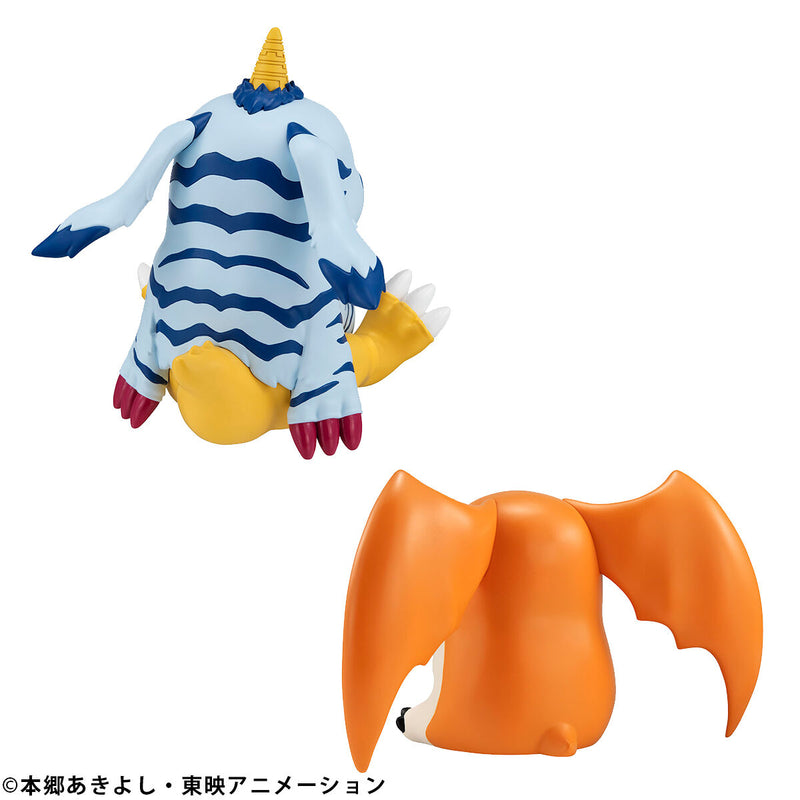Look Up Series Digimon Adventure Gabumon & Patamon Set [With Gift]