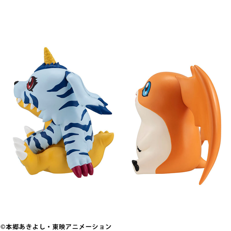Look Up Series Digimon Adventure Gabumon & Patamon Set [With Gift]