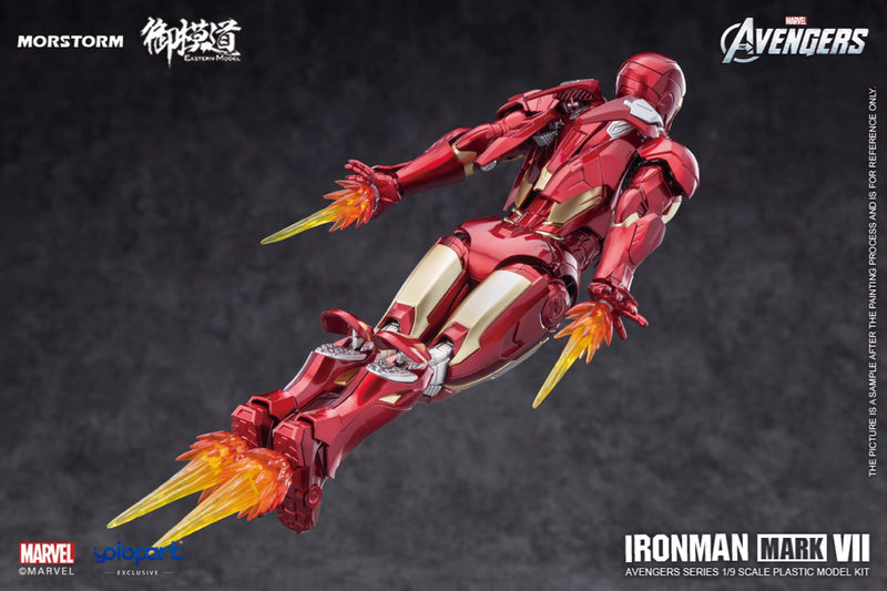 Emodel 1/9 Scale Iron Man Mk7 Deluxe Ver. Model Kit