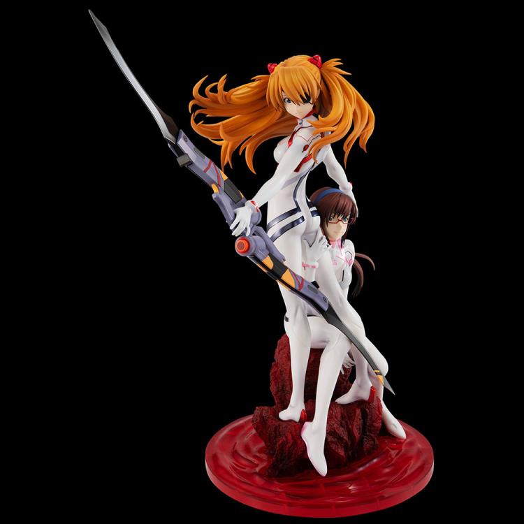 Megahouse Precious G.E.M. Rebuild of Evengelion Shikinami Asuka Langley & Makinami Mari Illustrious Figure