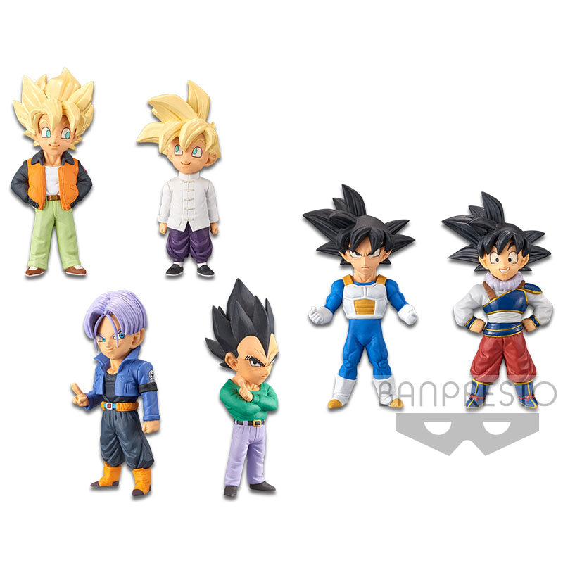 Dragon Ball Z World Collectable Figure Extra Costume Vol.1 Set of 6 Figures (Randomly Assorted)