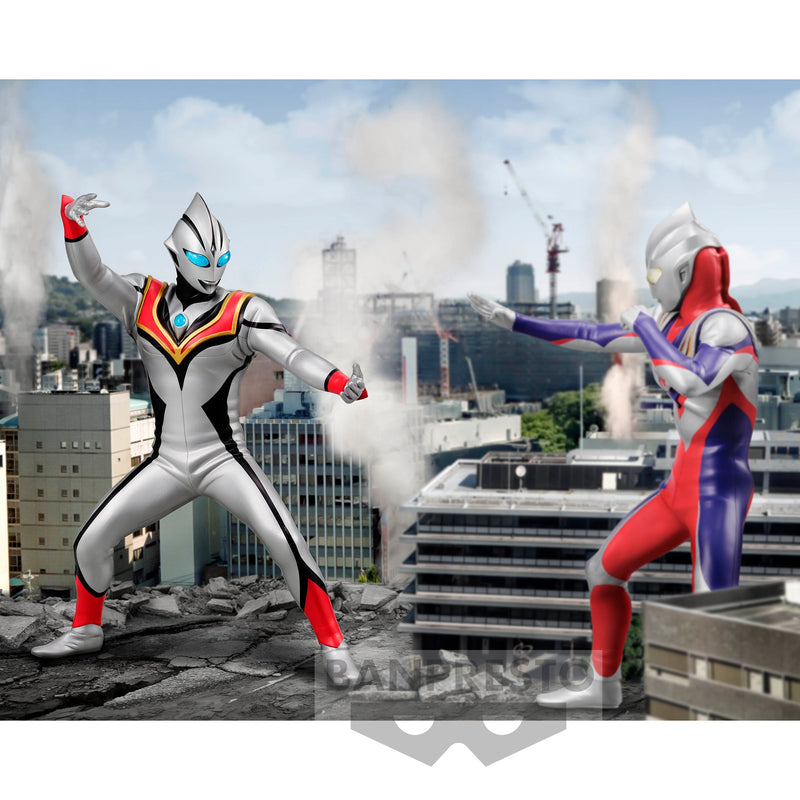 Ultraman Tiga Hero's Brave Statue Figure Evil Tiga