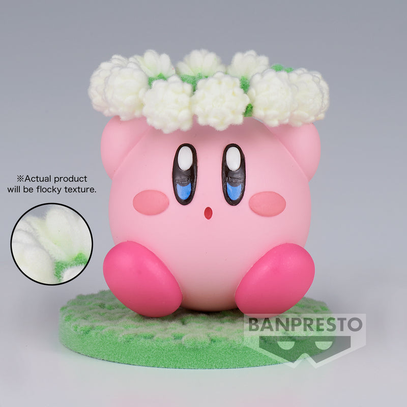 Kirby Fluffy Puffy Mine Play in the Flower (Ver.B)