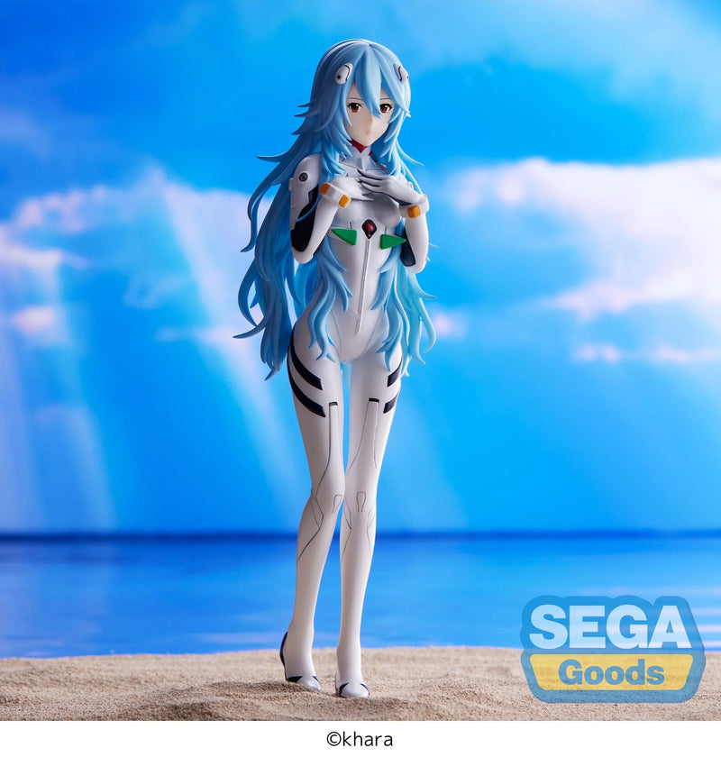 EVANGELION: 3.0+1.0 Thrice Upon a Time SPM Figure Rei Ayanami Long Hair Ver.