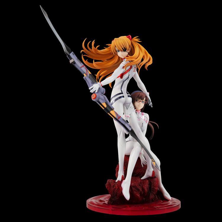 Megahouse Precious G.E.M. Rebuild of Evengelion Shikinami Asuka Langley & Makinami Mari Illustrious Figure