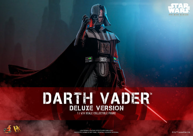 Hot Toys DX28 Star Wars: Obi-Wan Kenobi - 1/6 Scale Darth Vader Collectible Figure (Deluxe Edition)