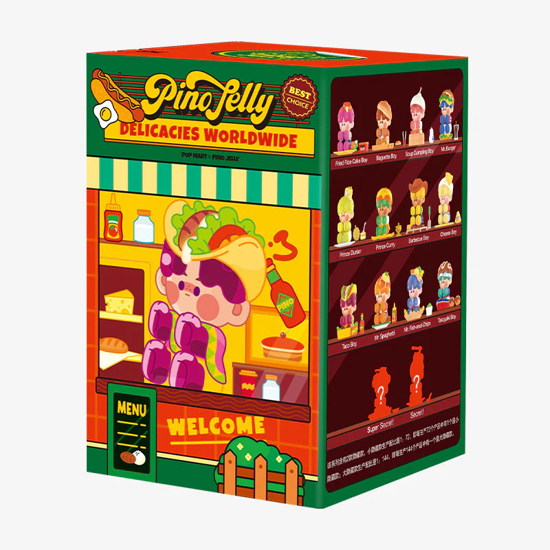 PopMart - Pinojelly - Delicacies Worldwide Single Pcs