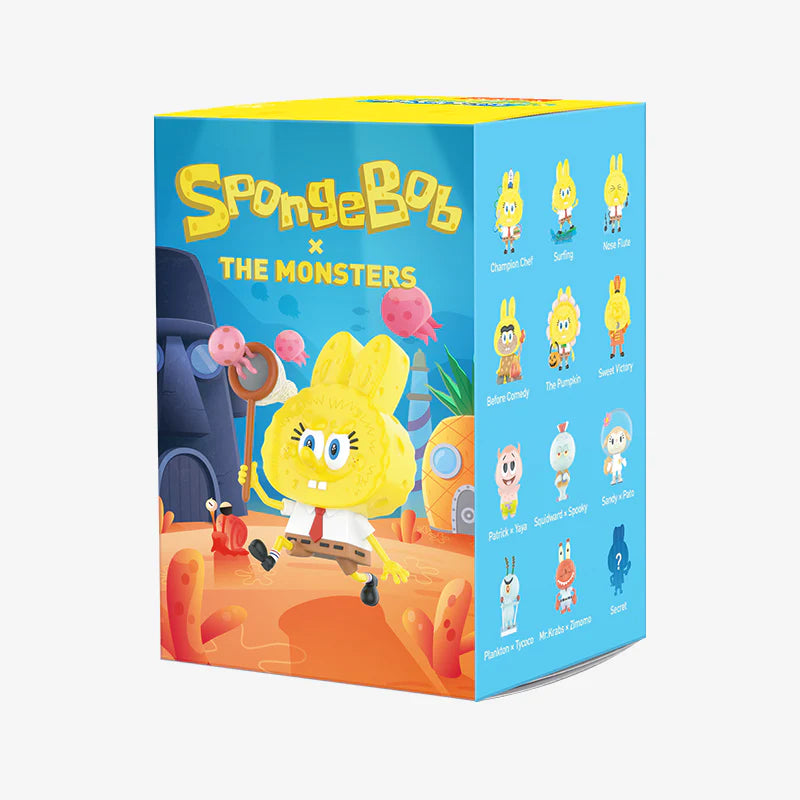 PopMart - Labubu The Monsters x Spongeob Single Pcs